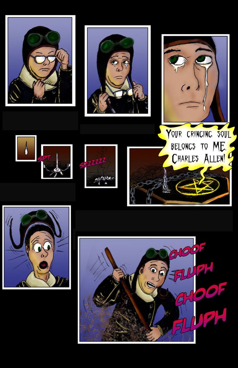 Web Comic: The Love Best Buried (page 2)